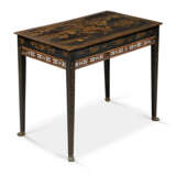 A REGENCY BAMBOO, GILT AND BLACK LACQUER AND JAPANNED CENTRE TABLE - photo 3