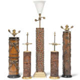 A GROUP OF FIVE TABLE LAMPS - фото 2