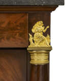 AN EMPIRE ORMOLU MOUNTED MAHOGANY COMMODE - фото 6