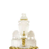 A LOUIS XV ORMOLU AND ROCK CRYSTAL TABLE FOUNTAIN - photo 3