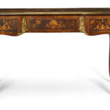 AN EARLY VICTORIAN ORMOLU-MOUNTED MAHOGANY, FRUITWOOD, AMARANTH AND MARQUETRY WRITING-TABLE - photo 4