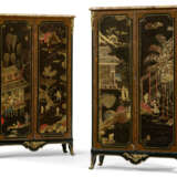 A PAIR OF LOUIS XV ORMOLU-MOUNTED KINGWOOD, CHINESE LACQUER AND VERNIS-DECORATED ARMOIRES - photo 1