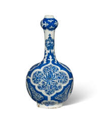 A DUTCH DELFT BLUE AND WHITE 'UNIONIST' VASE MADE FOR THE BRITISH MARKET