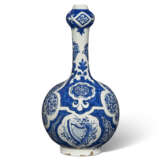 A DUTCH DELFT BLUE AND WHITE 'UNIONIST' VASE MADE FOR THE BRITISH MARKET - photo 4