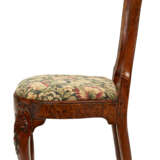 A GEORGE I BURR WALNUT SIDE CHAIR - photo 3