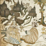 A CHARLES II SILK AND METALLIC NEEDLEWORK - photo 3