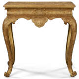 A GEORGE I GILTWOOD AND GILT-GESSO SIDE TABLE - фото 1