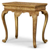 A GEORGE I GILTWOOD AND GILT-GESSO SIDE TABLE - фото 2