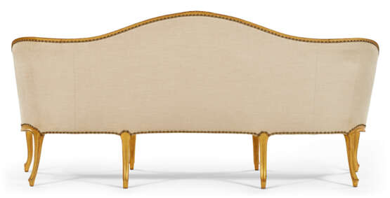 A PAIR OF GEORGE III GILTWOOD SETTEES - photo 5