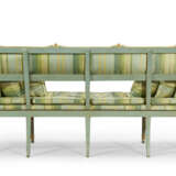 A SET OF ITALIAN PARCEL-GILT AND BLUE-PAINTED SEAT FURNITURE - photo 5