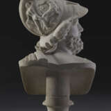 A LARGE ITALIAN MARBLE BUST OF AJAX - photo 5