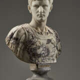 AN ITALIAN MARBLE BUST OF CALIGULA, ON PEDESTAL - photo 4