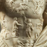 AN ITALIAN ALABASTER FIGURE OF THE AUGUSTUS OF PRIMA PORTA - photo 10