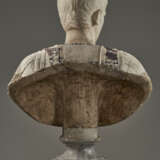 AN ITALIAN MARBLE BUST OF CALIGULA, ON PEDESTAL - photo 6