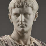 AN ITALIAN MARBLE BUST OF CALIGULA, ON PEDESTAL - photo 9