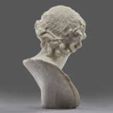 AN ITALIAN WHITE MARBLE BUST OF ANTINOUS AS DIONYSUS - фото 8