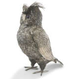 AN ITALIAN SILVER FIGURE OF AN OWL - фото 2