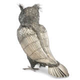 AN ITALIAN SILVER FIGURE OF AN OWL - фото 3