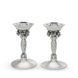 A PAIR OF DANISH SILVER CANDLESTICKS, NO. 263 - photo 1