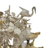 A CHINESE EXPORT PARCEL-GILT SILVER PRESENTATION MODEL OF A PAGODA - photo 5