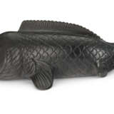 A LARGE GEM-SET AND GUILLOCHÉ ENAMEL OBSIDIAN MODEL OF A CARP [KOI] - photo 3