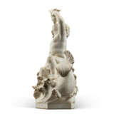 A CARVED WHITE MARBLE FIGURALFOUNTAIN HEAD - photo 7