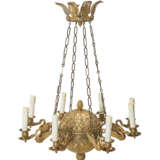 A RUSSIAN ORMOLU EIGHT-LIGHT CHANDELIER - photo 2