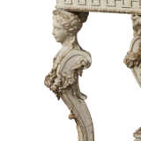 A GEORGE II WHITE-PAINTED SIDE TABLE - photo 4