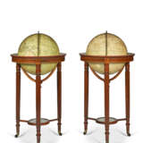 A PAIR OF GEORGE IV 18-INCH TERRESTRIAL AND CELESTIAL LIBRARY GLOBES - фото 2