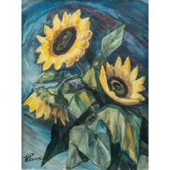 PERRON, WALER (1885-1972), "Sonnenblumen"