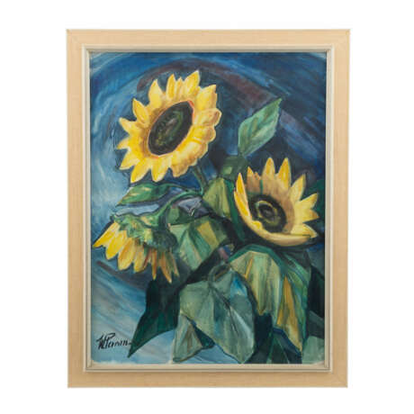 PERRON, WALER (1885-1972), "Sonnenblumen" - photo 2