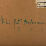 HARTMANN, NORBERT GERD (1914 - 1968), "Mediterrane Stadt mit Palmen", - photo 5