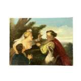 Flemish School Birds Feeding in Nest Late 18th Century Oil on Panel Oil on wood Romanticism 18th century - photo 1