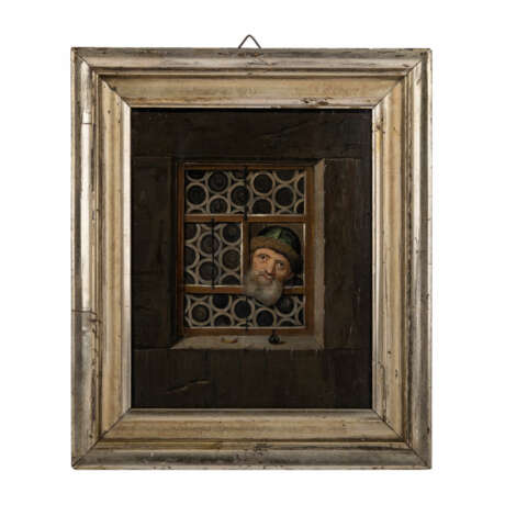 MONOGRAMMIST, 17. Jahrhundert, "Herr mit grüner Pelzkappe am Fenster", - photo 2