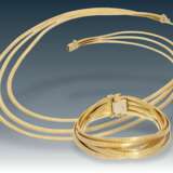 Kette/Collier & Armband: besonders schweres vintage Goldschmiede-Set hoher Qualität - photo 1