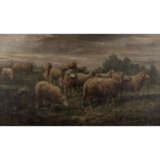 BRAITH, ANTON (1836-1905), „Schafherde auf der Weide“ - фото 1
