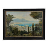 PALMIÉ, CHARLES JOHANN (1863-1911), „Blick auf die Bucht von Neapel“ - Foto 2