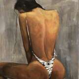  Meryem Tayganskaya Peinture nue Huile sur toile 21e si&egrave;cle oil painting 21th century - photo 3