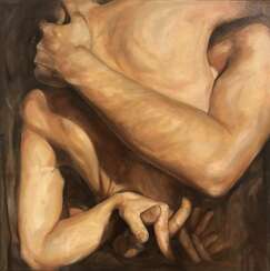  Meryem Tayganskaya, Nude Painting, Oil on Canvas, 21st Century