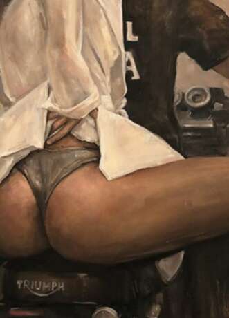  Meryem Tayganskaya Nude Painting Oil on Canvas 21st Century oil painting 21th century - photo 2