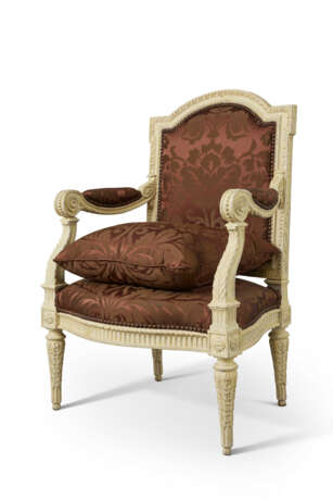 FAUTEUIL À LA REINE D'ÉPOQUE LOUIS XVI - фото 5