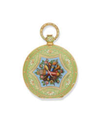 MONTRE EN OR ET ÉMAIL POUR LE MARCHÉ OTTOMAN