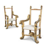 PAIRE DE FAUTEUILS BAROQUE - фото 1