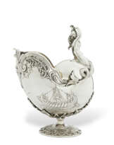 COUPE NAUTILE EN ARGENT D'EPOQUE VICTORIENNE