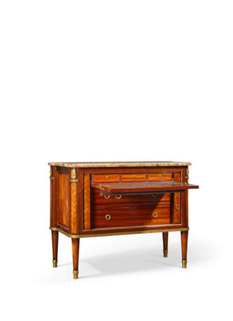 COMMODE SECRÉTAIRE D'ÉPOQUE LOUIS XVI - photo 2