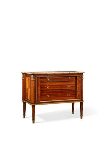 COMMODE SECRÉTAIRE D'ÉPOQUE LOUIS XVI - photo 3