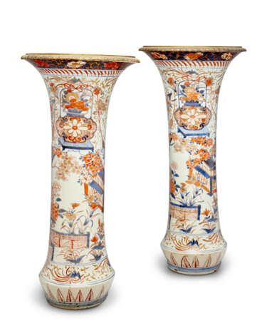 PAIRE DE VASES EN PORCELAINE IMARI - фото 3