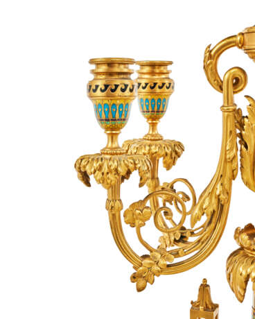 GARNITURE DE CHEMINÉE D'ÉPOQUE NAPOLÉON III - photo 7