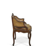 FAUTEUIL CANNÉ D'ÉPOQUE RÉGENCE - Foto 4