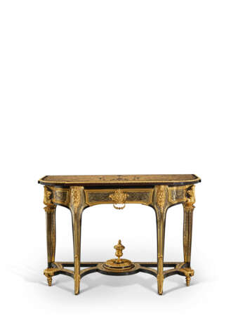 CONSOLE DE STYLE LOUIS XIV D'APRÈS UN MODÈLE D'ANDRÉ-CHARLES BOULLE - фото 1